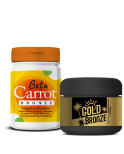 Gold Bronze + Beta Carrot - erboristeria - commenti - ingredienti - come si usa - composizione